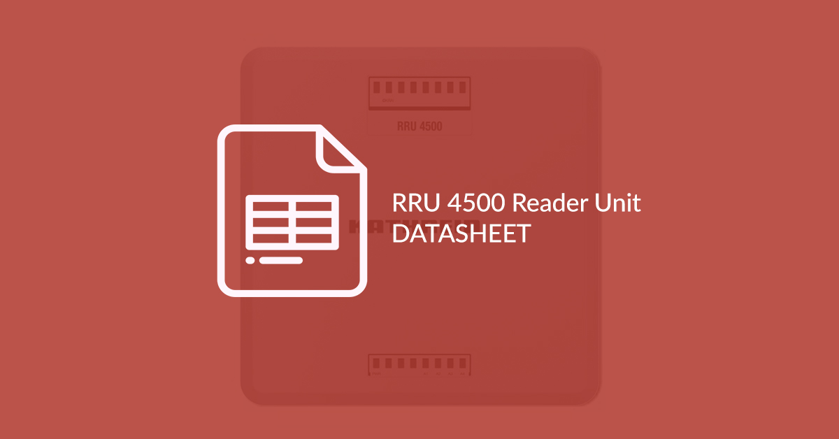 RFID UHF Reader Systems RRU 4500 Reader Unit