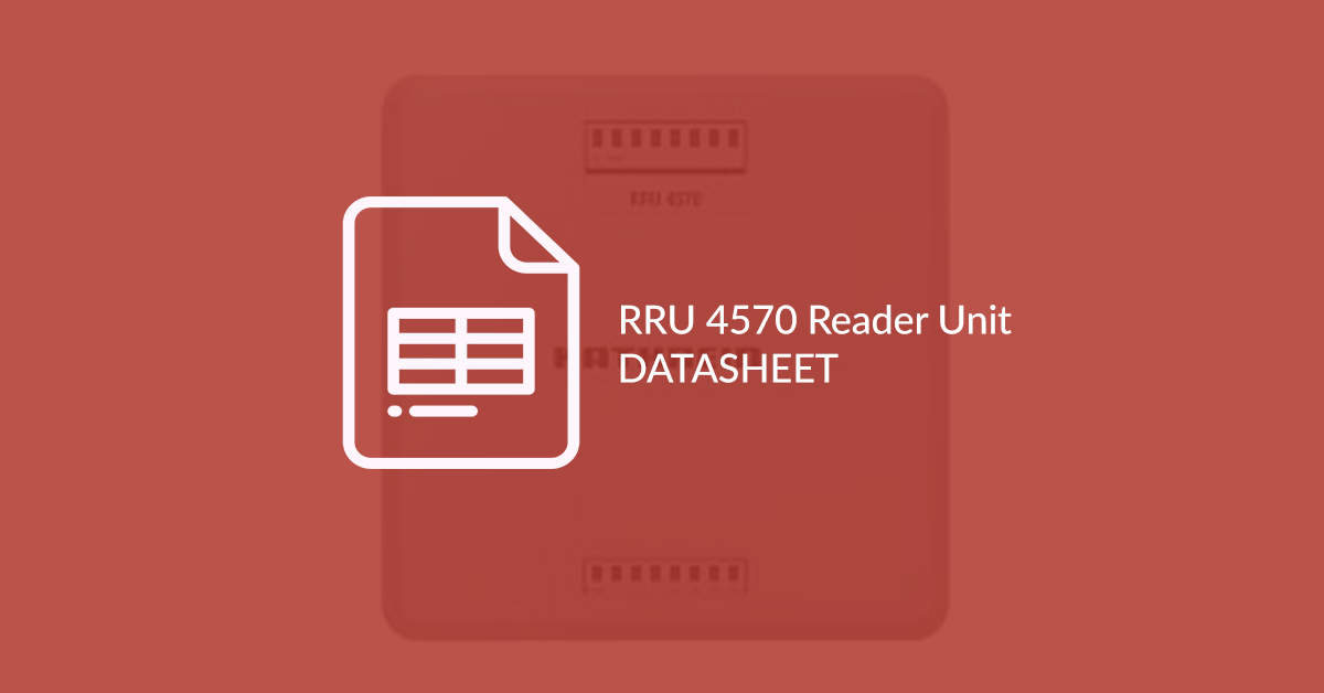 RFID UHF Reader Systems RRU 4570 Reader Unit