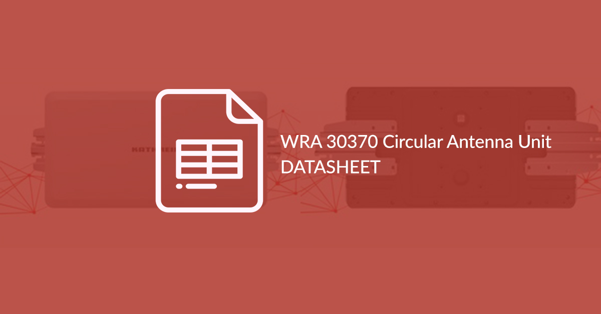 WRA 3070 Circular Antenna Unit