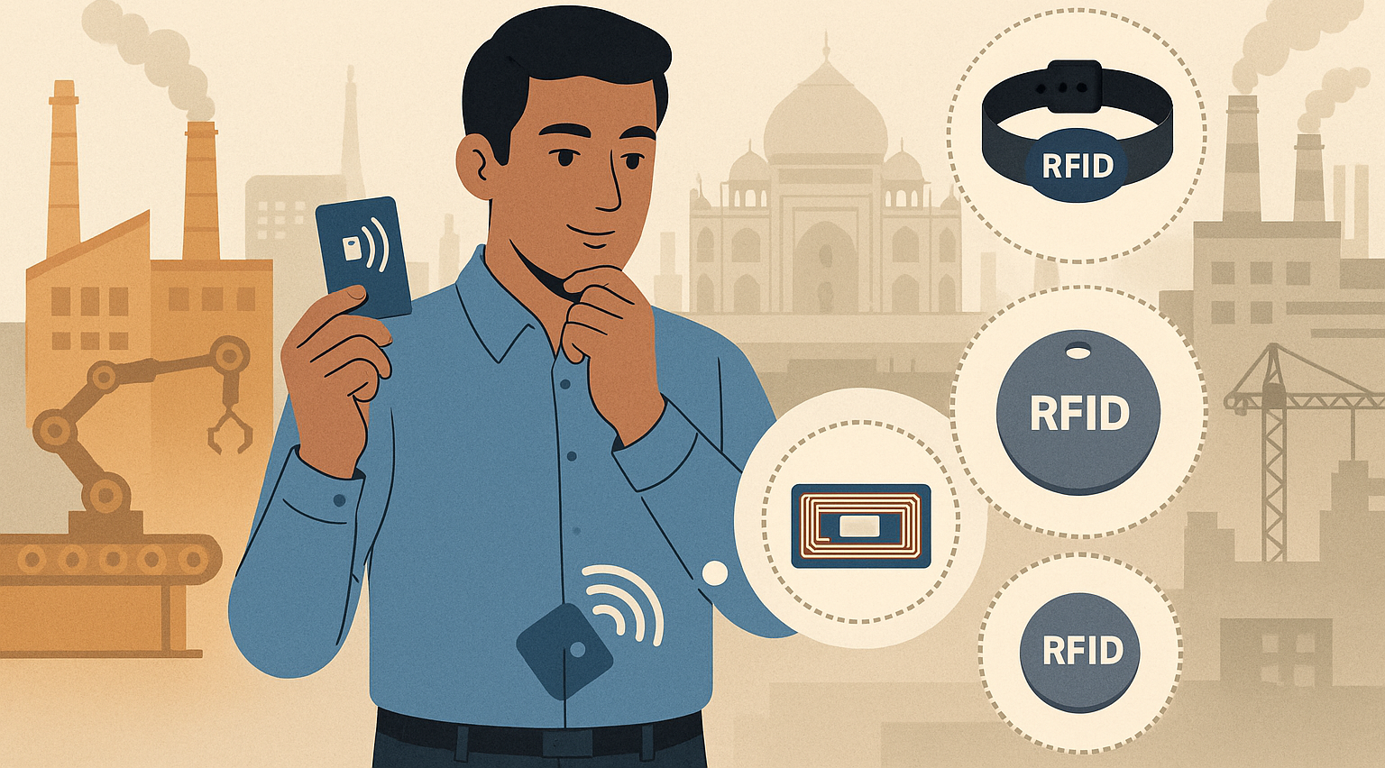 Selecting the Most Appropriate RFID Accessories for Diverse Indian Manufacturing Hubs
