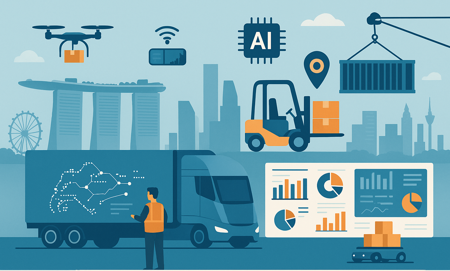 Singapore’s Smart Logistics: 7 Tech Trends Redefining Supply Chains in 2025